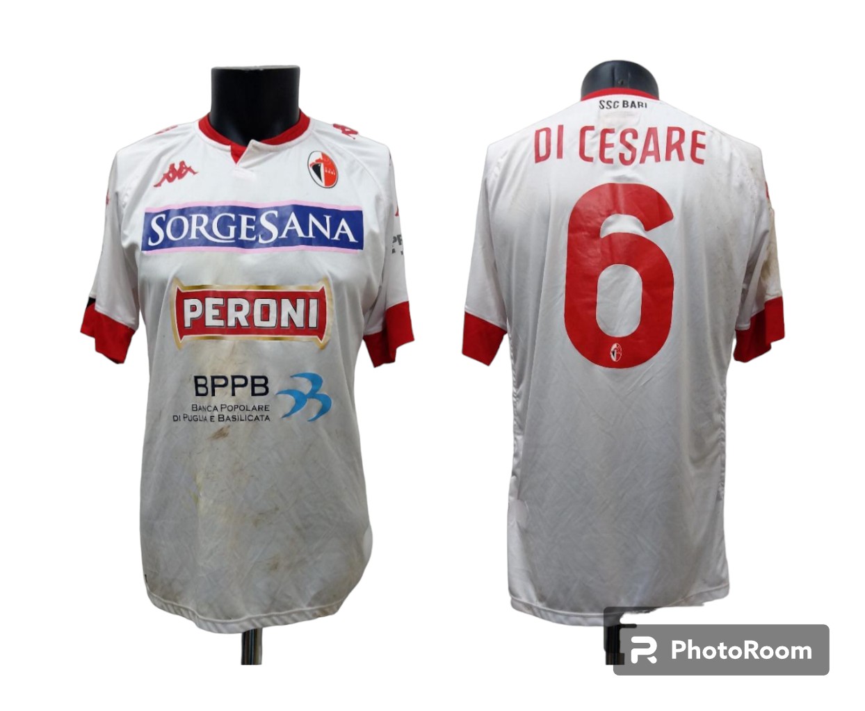 Le Maglie del Bari | In vendita 400 match worn issued Cassano